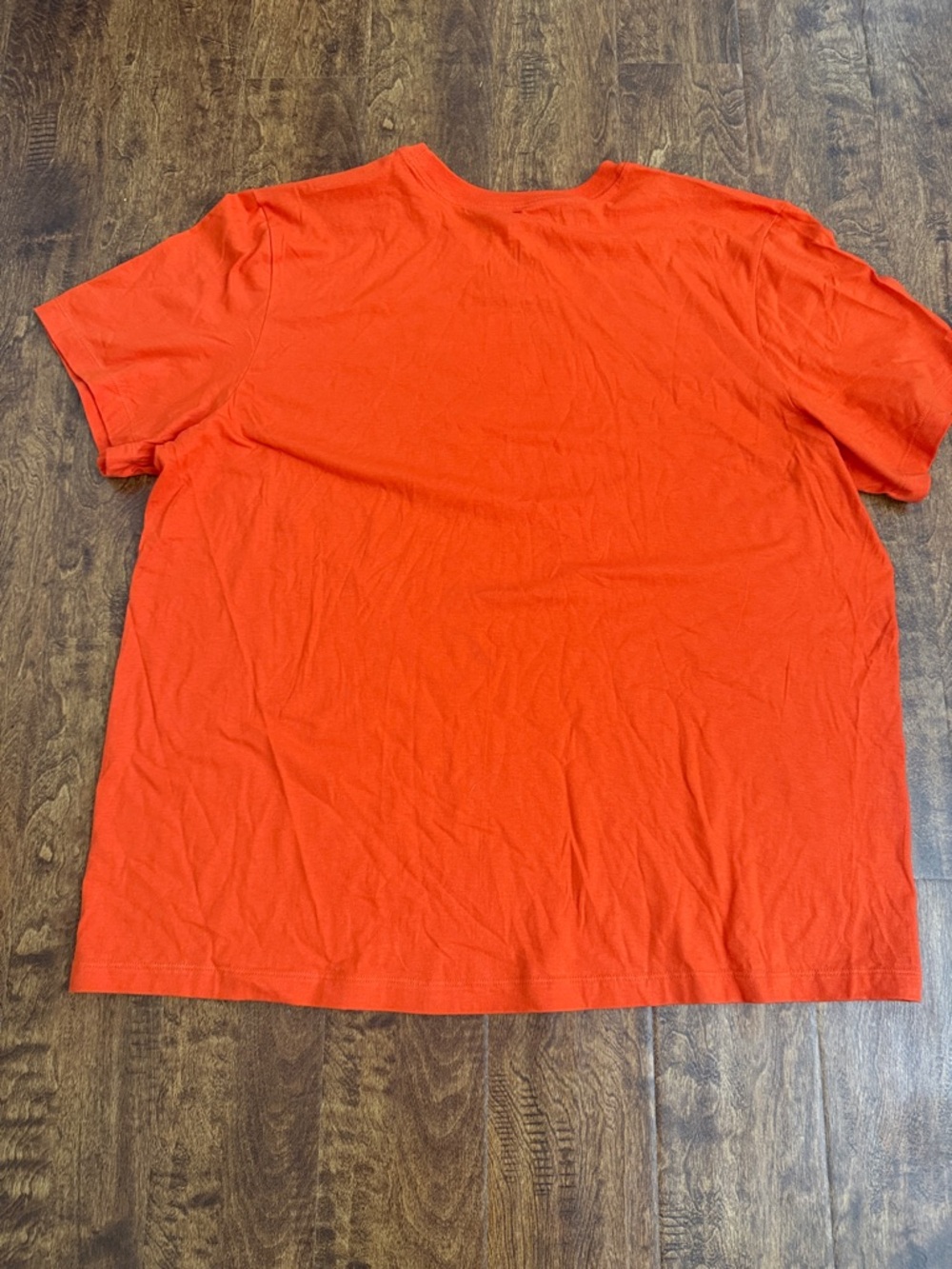 Nike Men's Bright Orange Graphic Swoosh Tee Size XXL - Picture 11 of 15